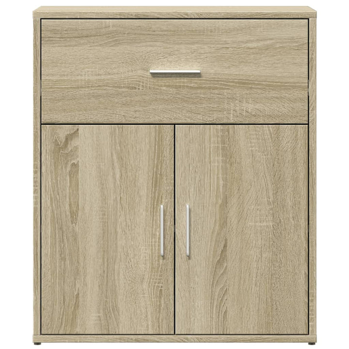 skænk 60x31x70 cm konstrueret træ sonoma-eg