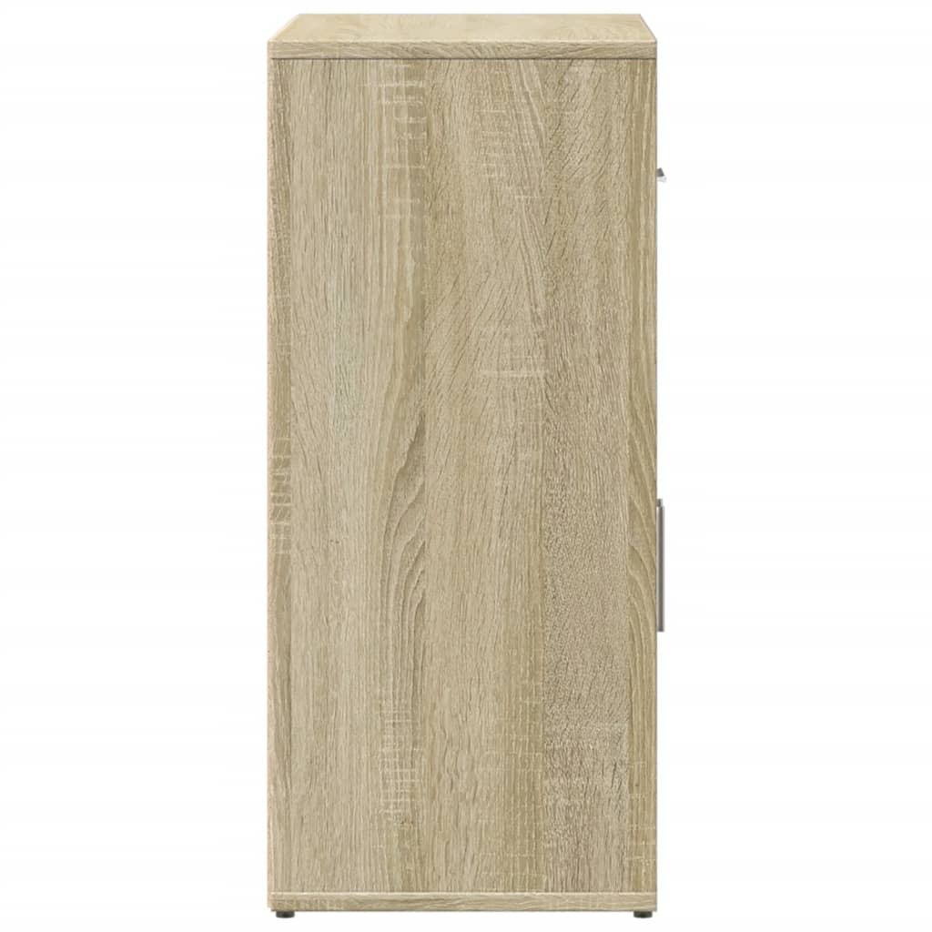 skænk 60x31x70 cm konstrueret træ sonoma-eg