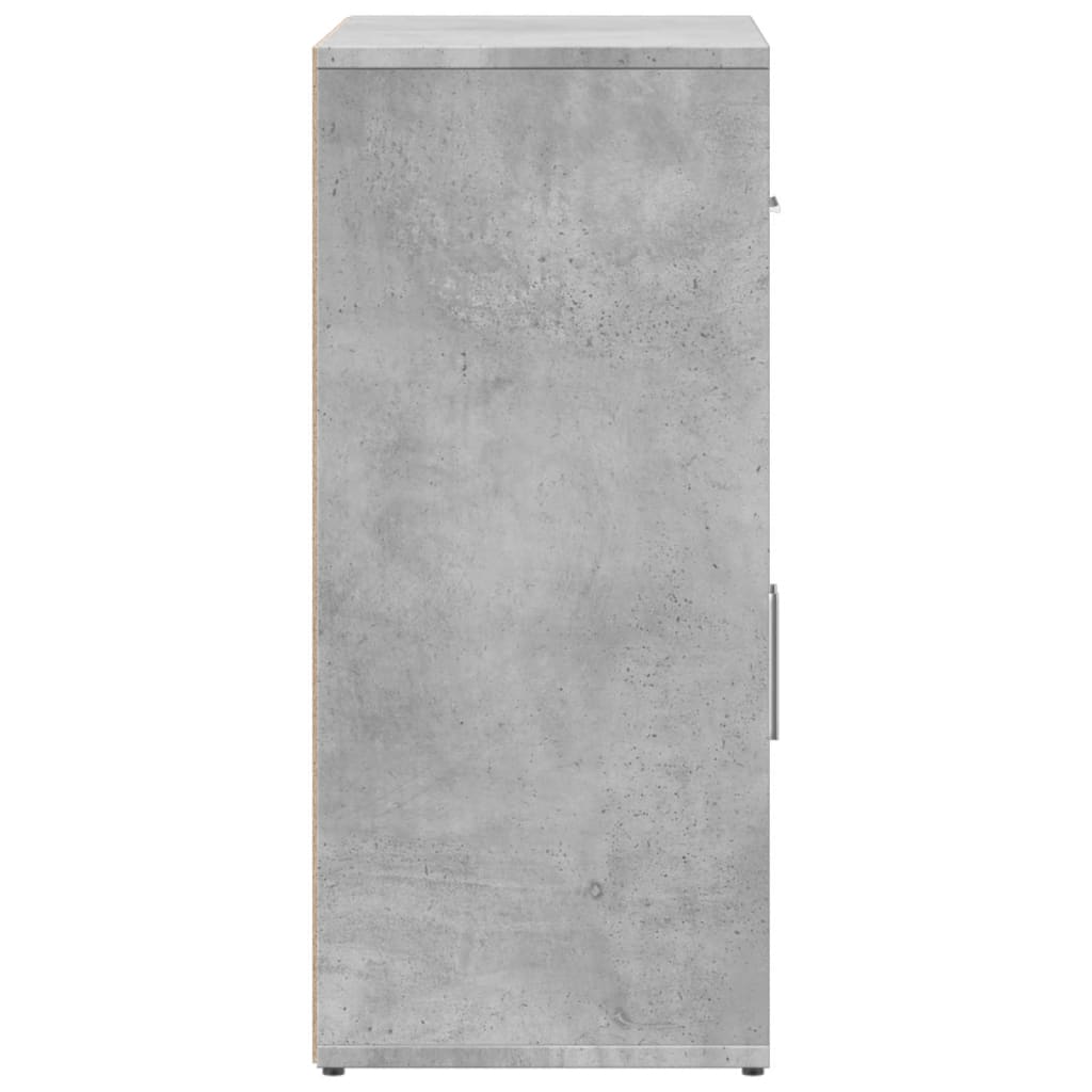 skænk 60x31x70 cm konstrueret træ betongrå