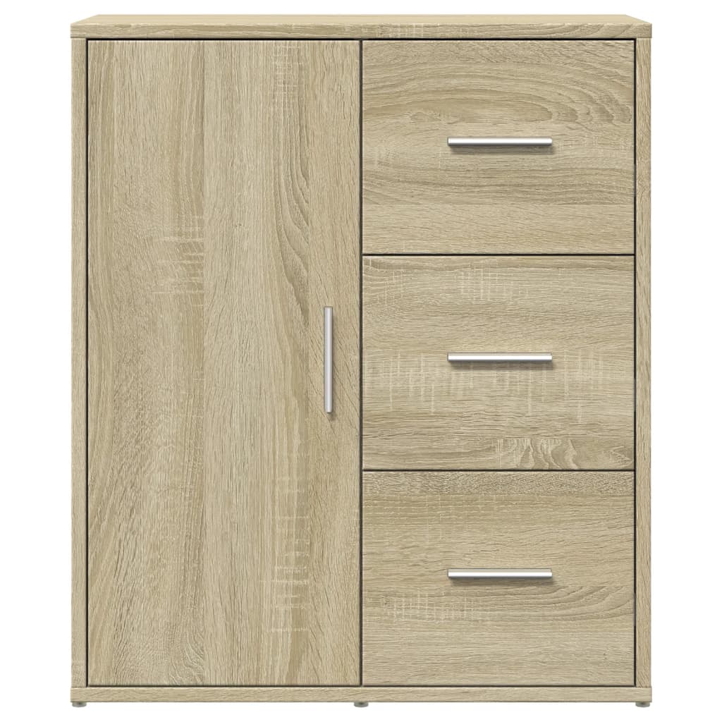 skænk 60x31x70 cm konstrueret træ sonoma-eg