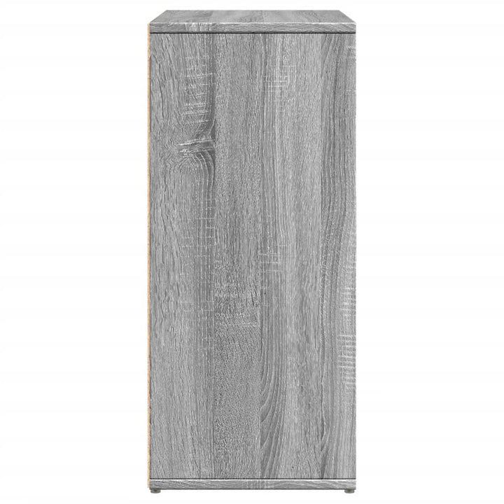 skænk 60x31x70 cm konstrueret træ grå sonoma-eg
