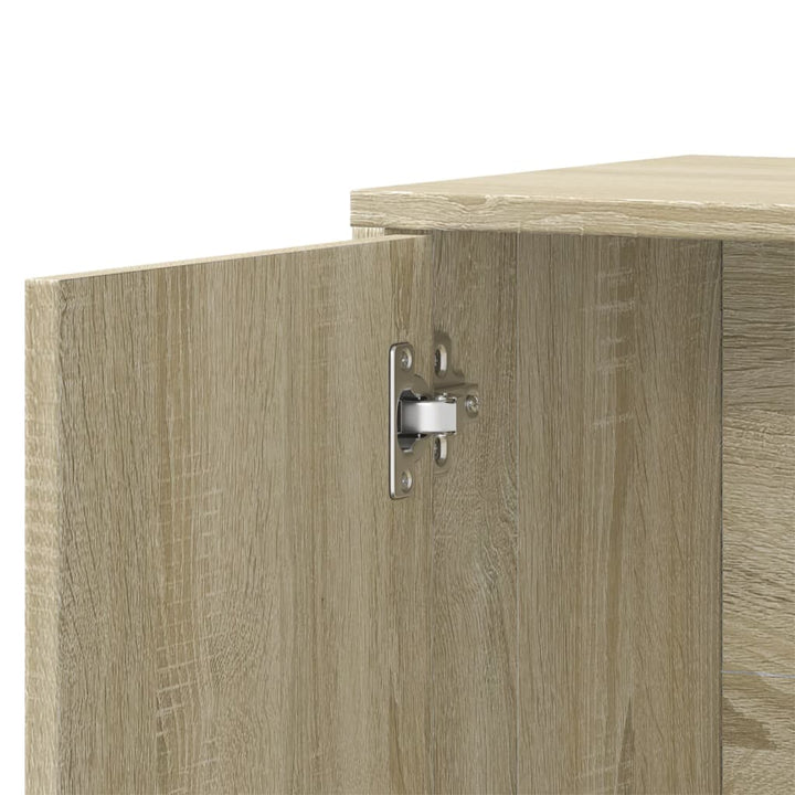 skænk 60x31x70 cm konstrueret træ sonoma-eg