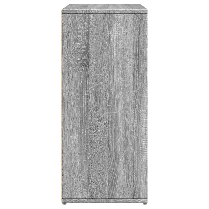 skænk 60x31x70 cm konstrueret træ grå sonoma-eg