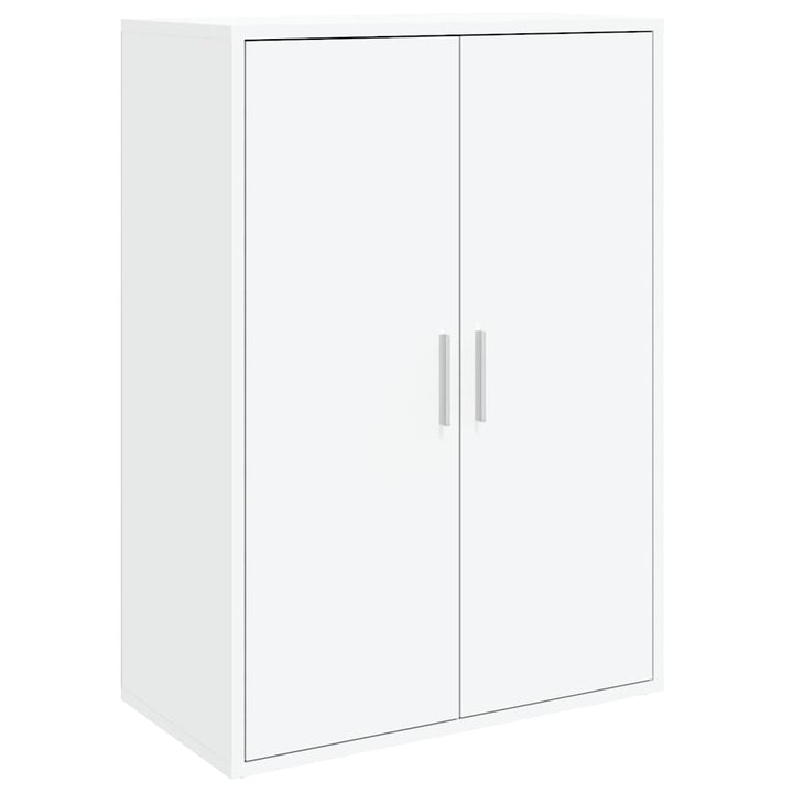 skab 60x31x84 cm konstrueret træ hvid