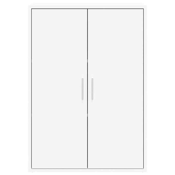 skab 60x31x84 cm konstrueret træ hvid