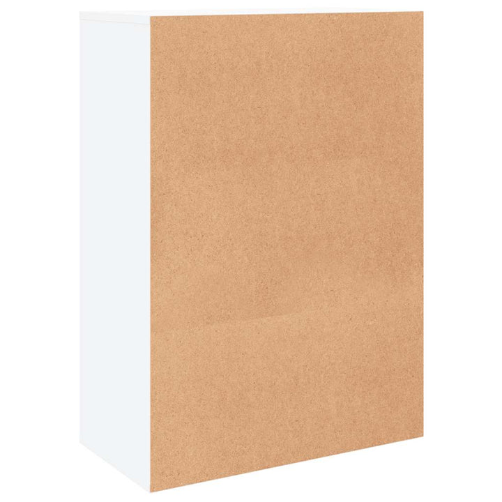 skab 60x31x84 cm konstrueret træ hvid