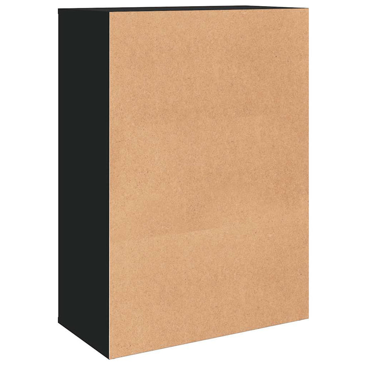 skænk 60x31x84 cm konstrueret træ sort