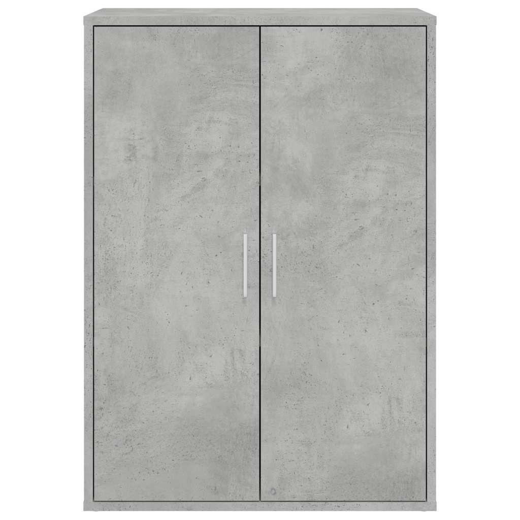 skænk 60x31x84 cm konstrueret træ betongrå