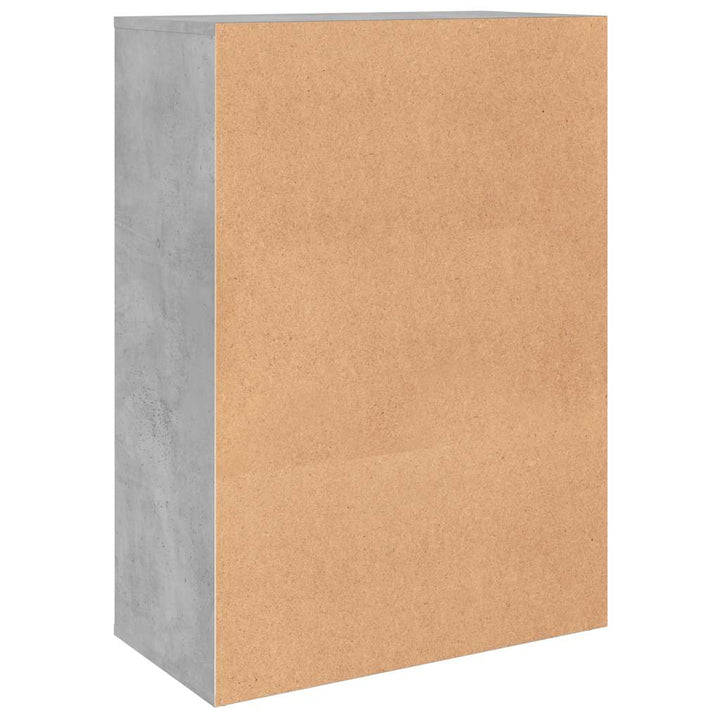 skænk 60x31x84 cm konstrueret træ betongrå