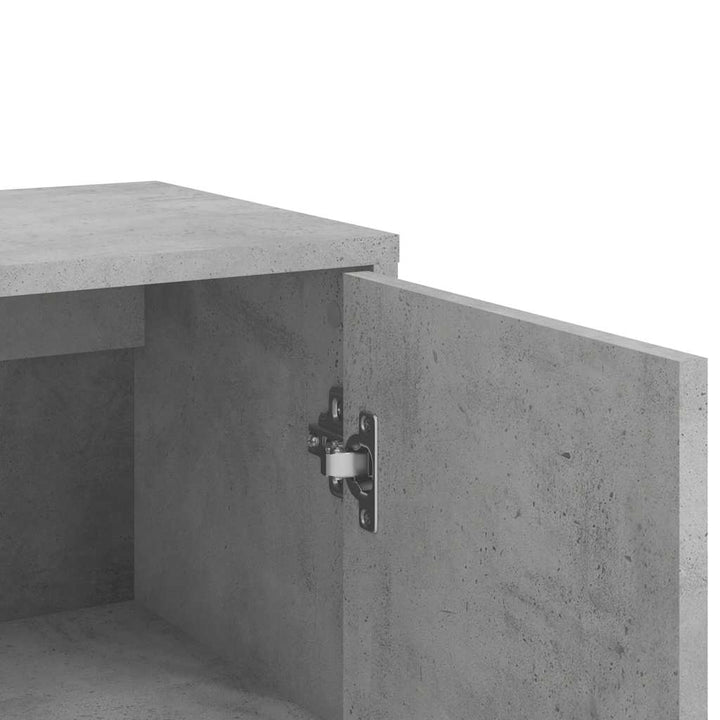 skænk 60x31x84 cm konstrueret træ betongrå