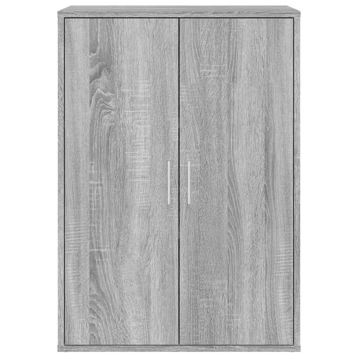 skænk 60x31x84 cm konstrueret træ grå sonoma-eg