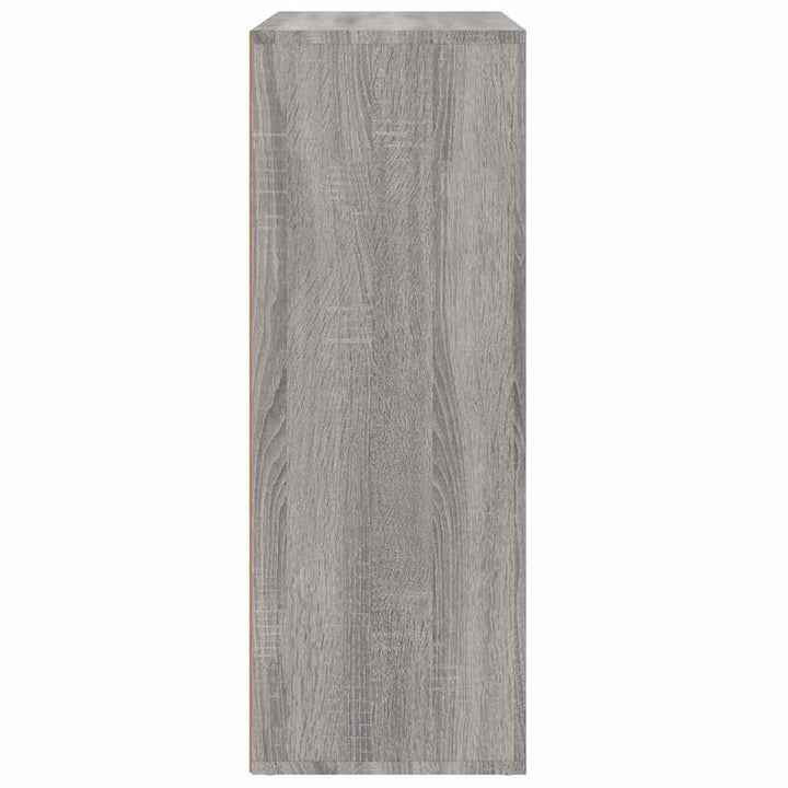 skænk 60x31x84 cm konstrueret træ grå sonoma-eg