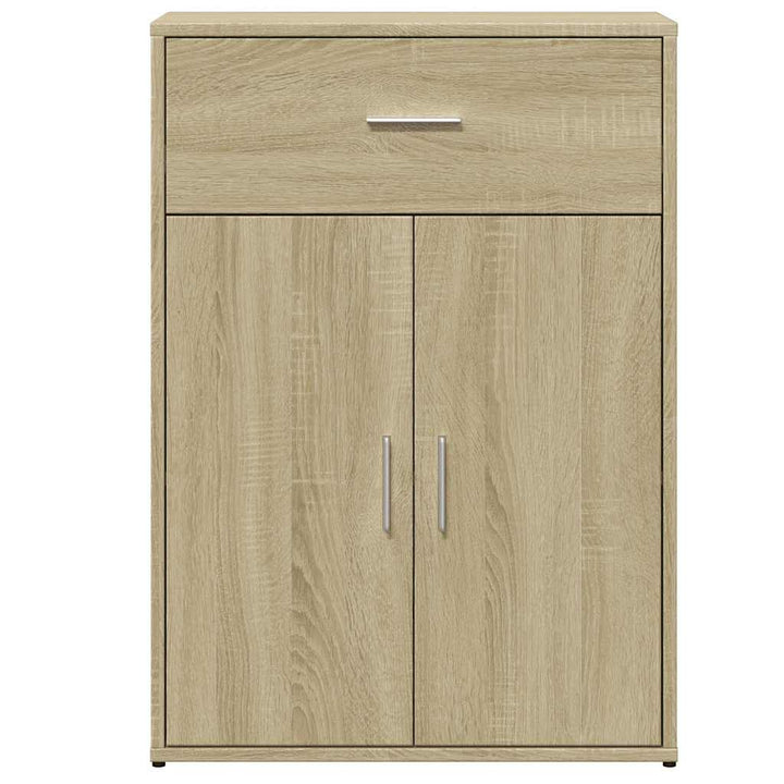 skænk 60x30x84 cm konstrueret træ sonoma-eg