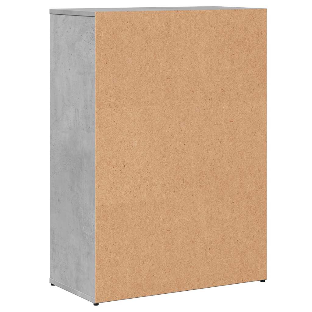 skænk 60x30x84 cm konstrueret træ betongrå