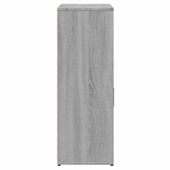 skænk 60x30x84 cm konstrueret træ grå sonoma-eg