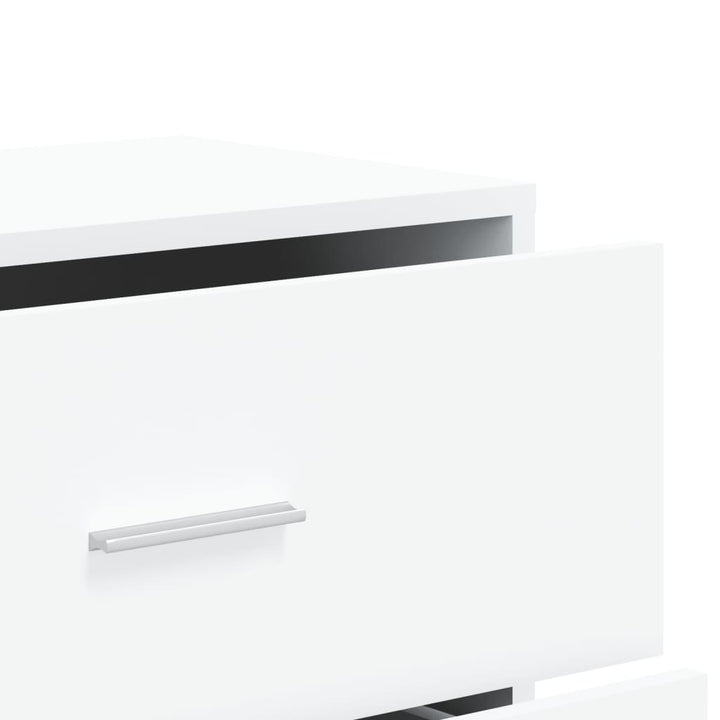 skab 60x31x84 cm konstrueret træ hvid
