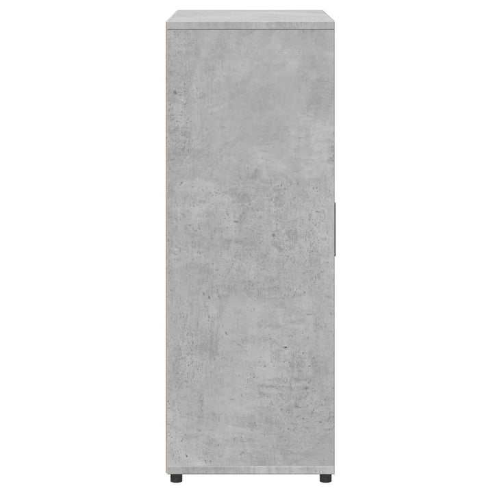 skænk 60x31x84 cm konstrueret træ betongrå