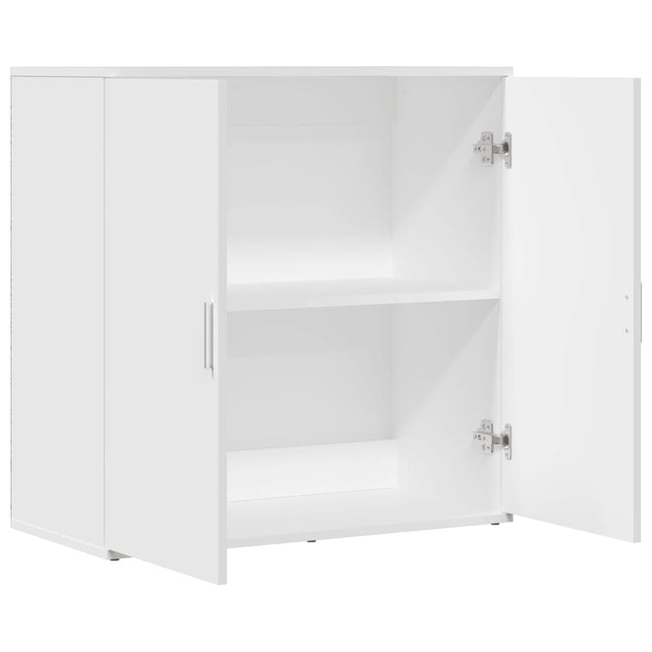 skab 79x38x80 cm konstrueret træ hvid