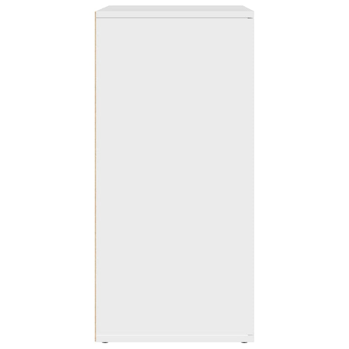 skab 79x38x80 cm konstrueret træ hvid