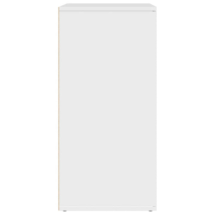 skab 79x38x80 cm konstrueret træ hvid