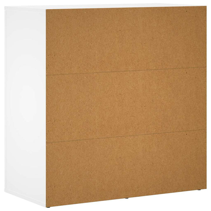 skab 79x38x80 cm konstrueret træ hvid