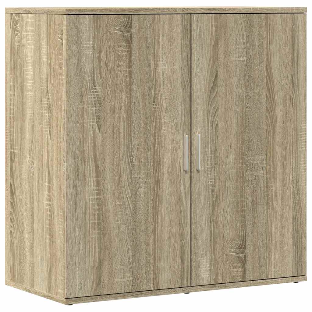 skænk 79x38x80 cm konstrueret træ sonoma-eg