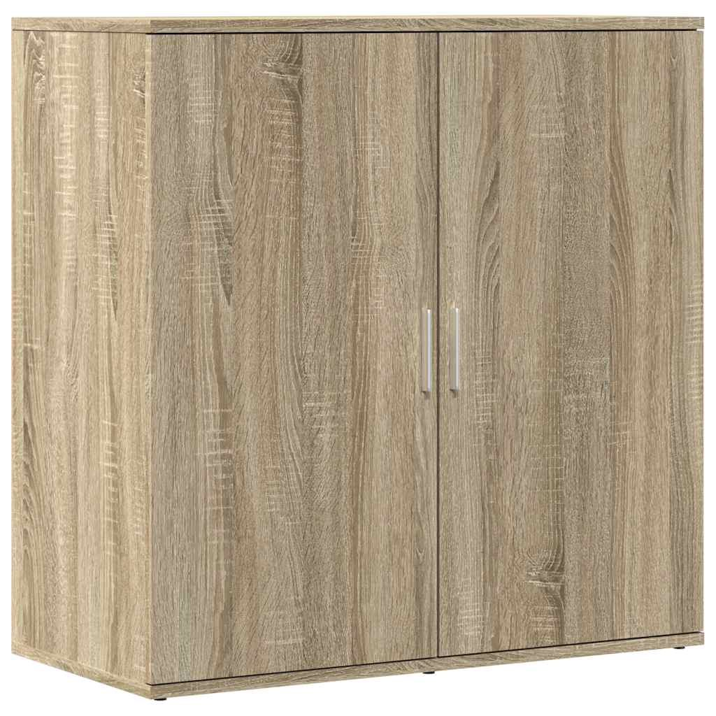 skænk 79x38x80 cm konstrueret træ sonoma-eg