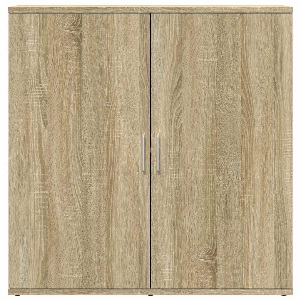 skænk 79x38x80 cm konstrueret træ sonoma-eg
