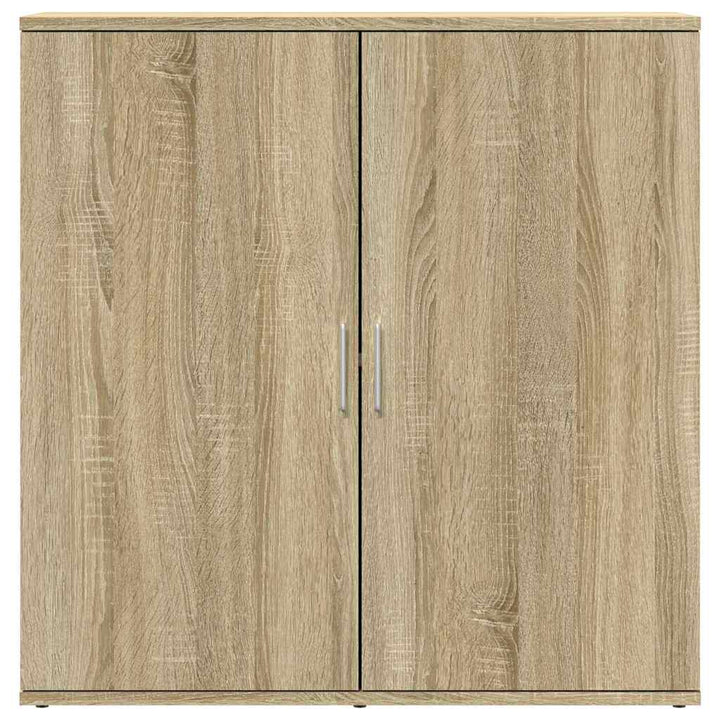 skænk 79x38x80 cm konstrueret træ sonoma-eg