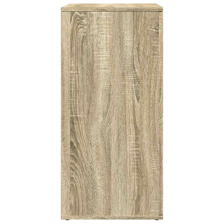 skænk 79x38x80 cm konstrueret træ sonoma-eg
