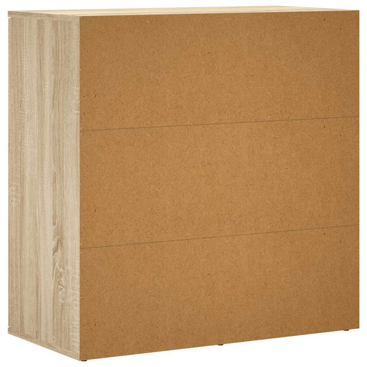 skænk 79x38x80 cm konstrueret træ sonoma-eg