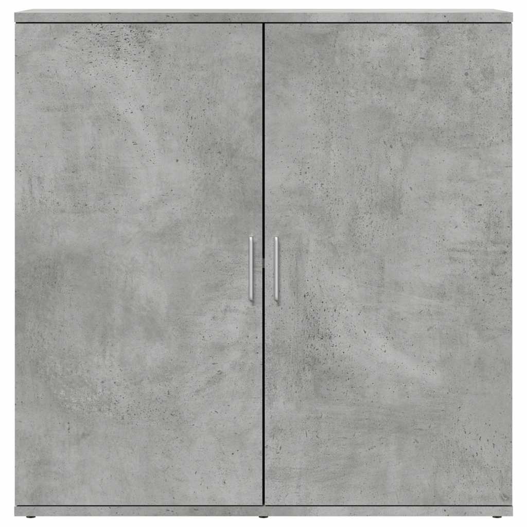skænk 79x38x80 cm konstrueret træ betongrå