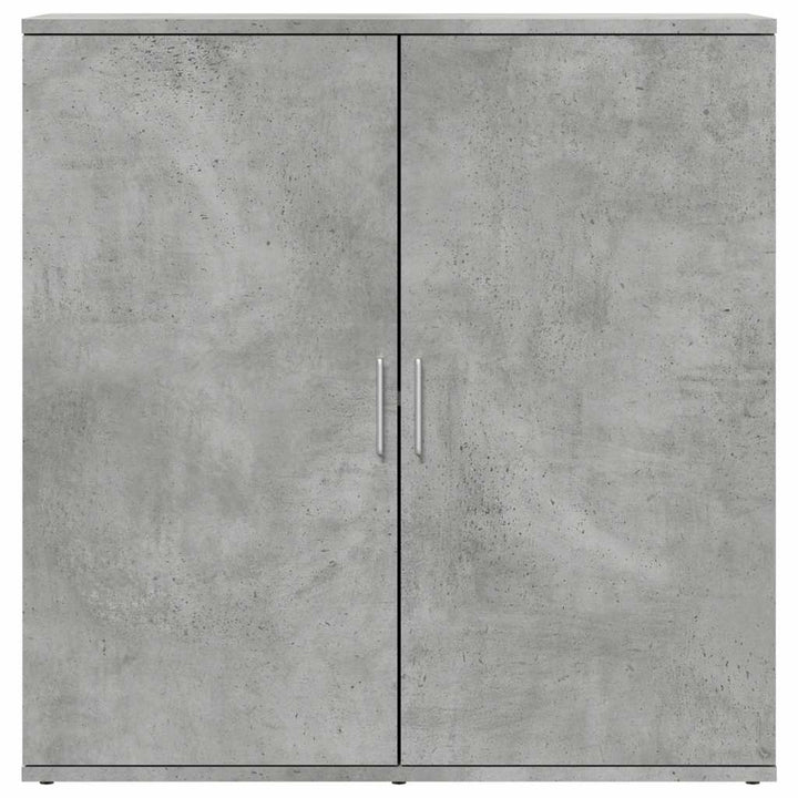 skænk 79x38x80 cm konstrueret træ betongrå