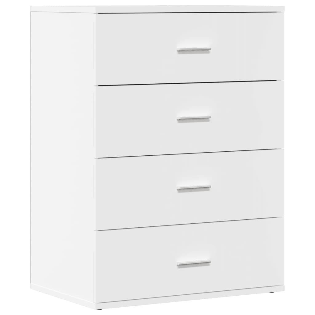 skab 60x39x80 cm konstrueret træ hvid