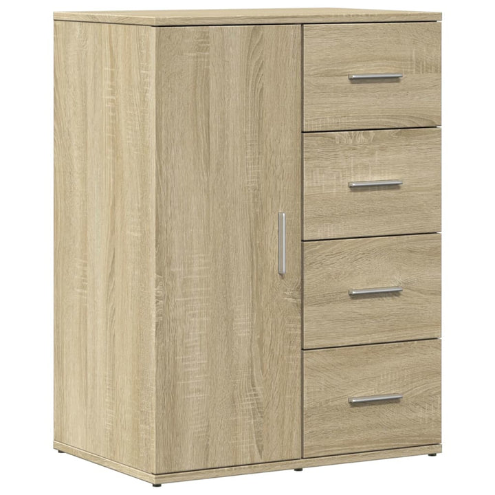 skænk 59x39x80 cm konstrueret træ sonoma-eg