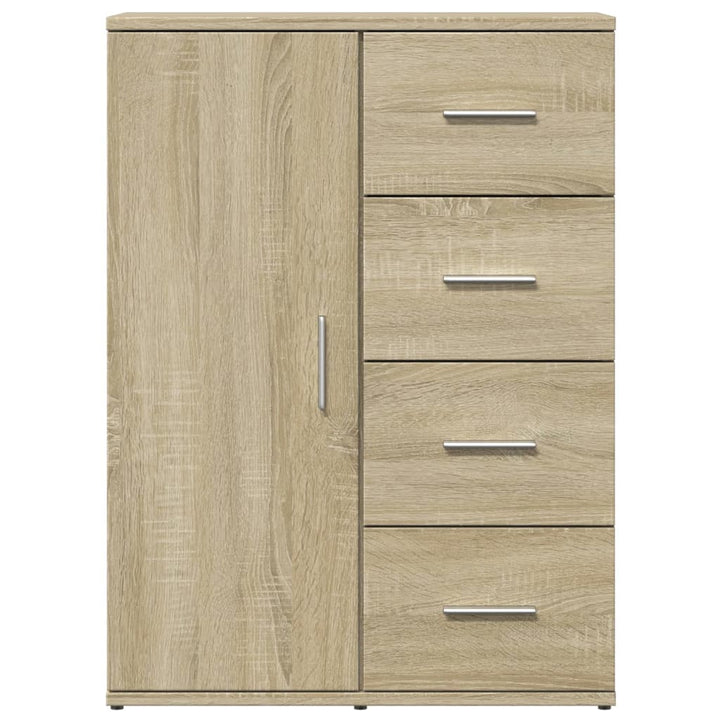 skænk 59x39x80 cm konstrueret træ sonoma-eg