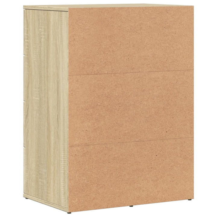 skænk 59x39x80 cm konstrueret træ sonoma-eg