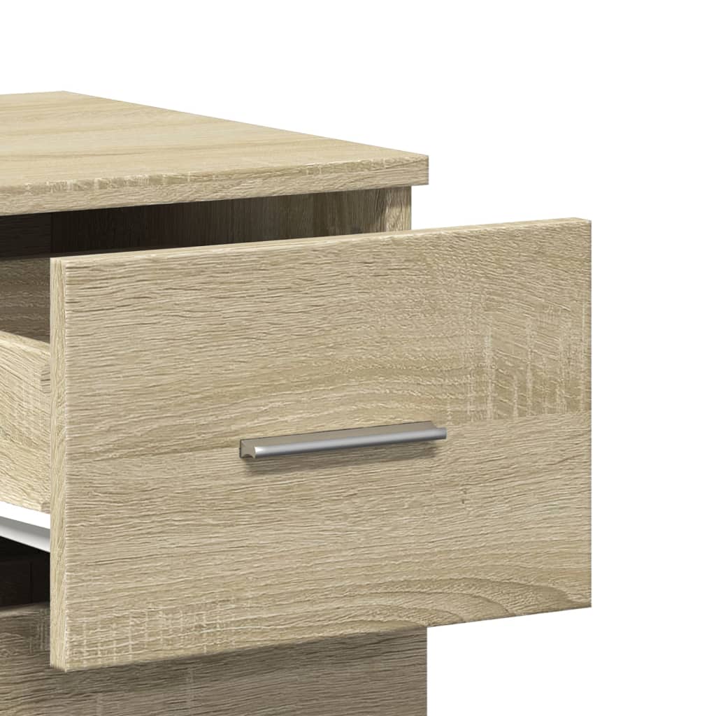 skænk 59x39x80 cm konstrueret træ sonoma-eg