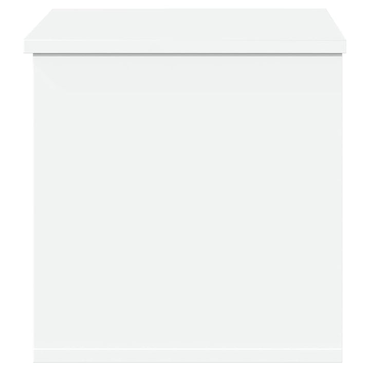 opbevaringsboks 60x35x35 cm konstrueret træ hvid