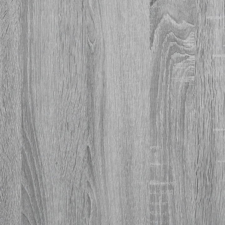 arkivskab 60x32x77,5 cm konstrueret træ grå sonoma-eg