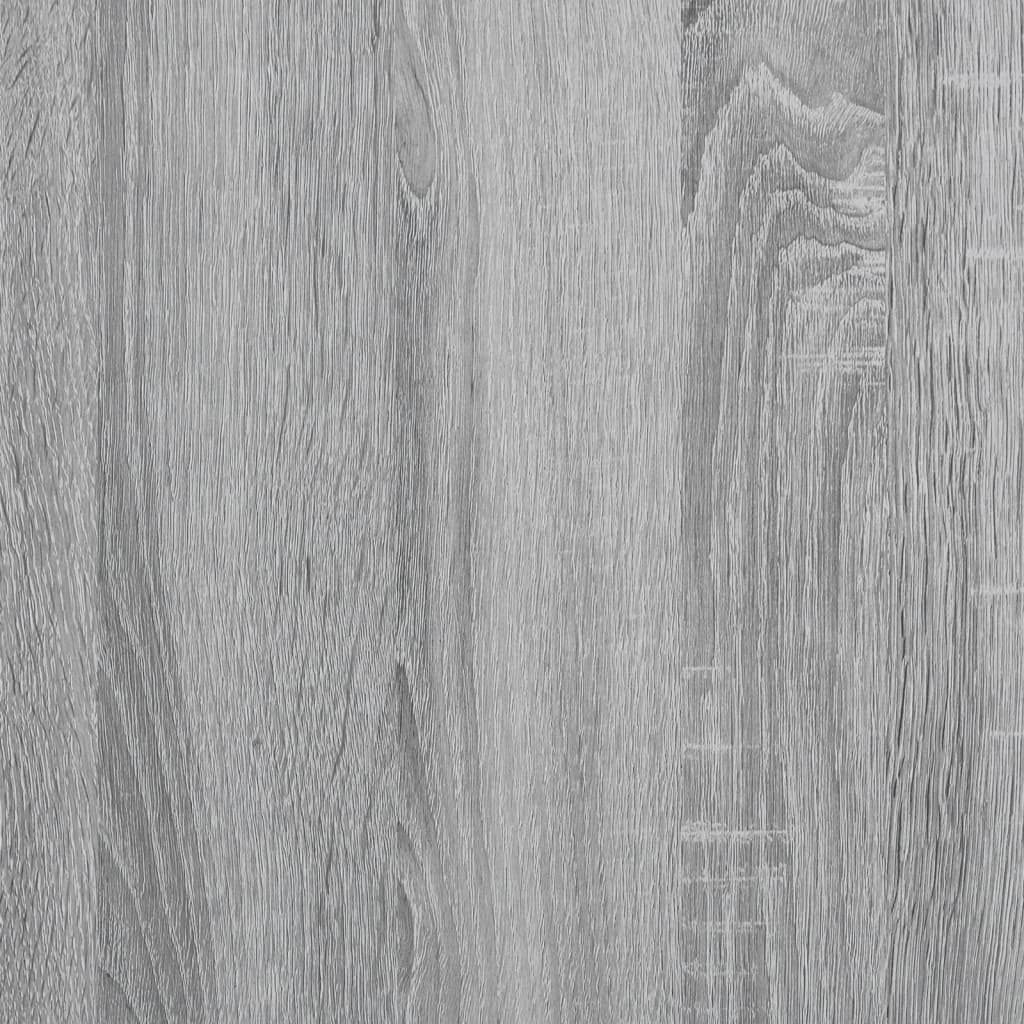 arkivskab 60x32x115 cm konstrueret træ grå sonoma-eg