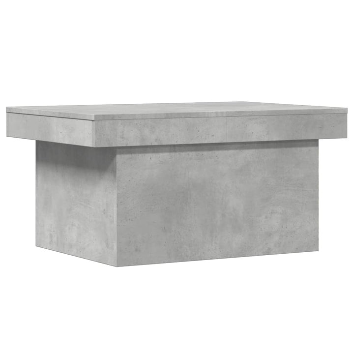 sofabord 100x55x40 cm konstrueret træ betongrå