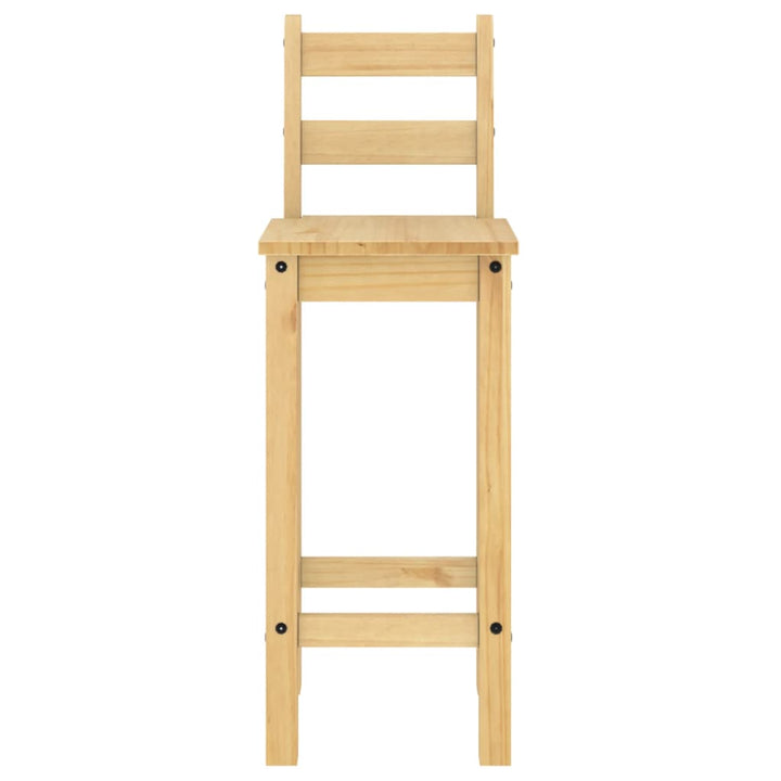 barsæt 5 dele massivt fyrretræ