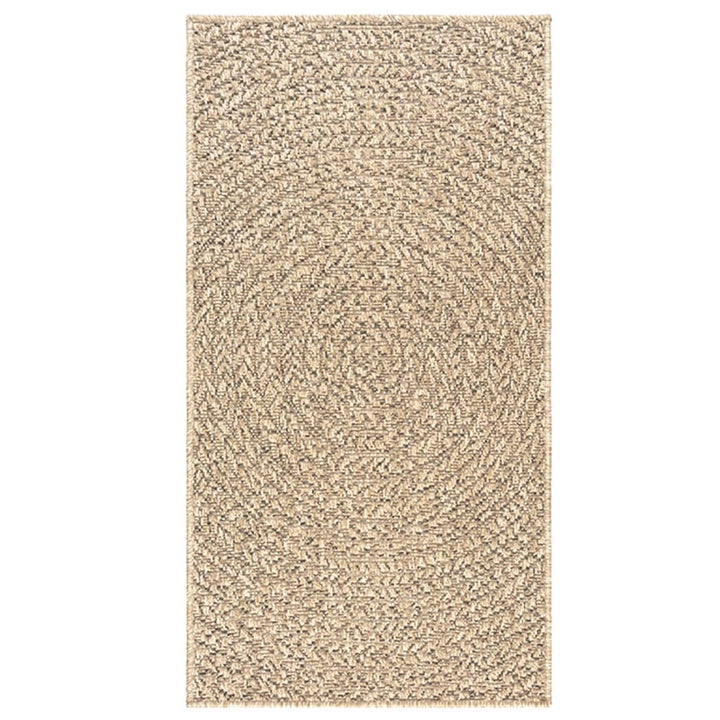 gulvtæppe ZIZUR 60x110 cm jute-look indendørs og udendørs