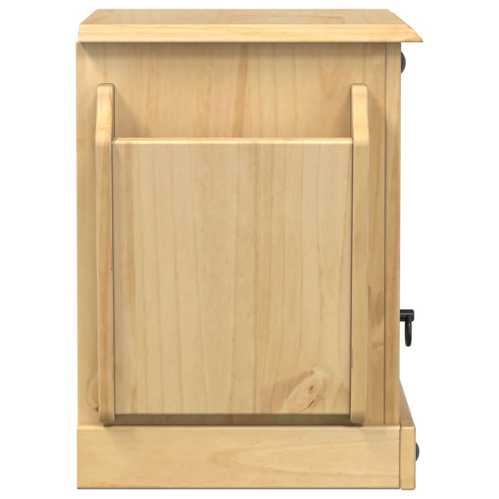 sengebord Corona 45x35x47,5 cm massivt fyrretræ