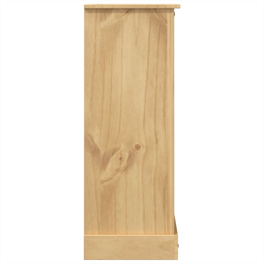 kommode Corona 80x43x114 cm massivt fyrretræ