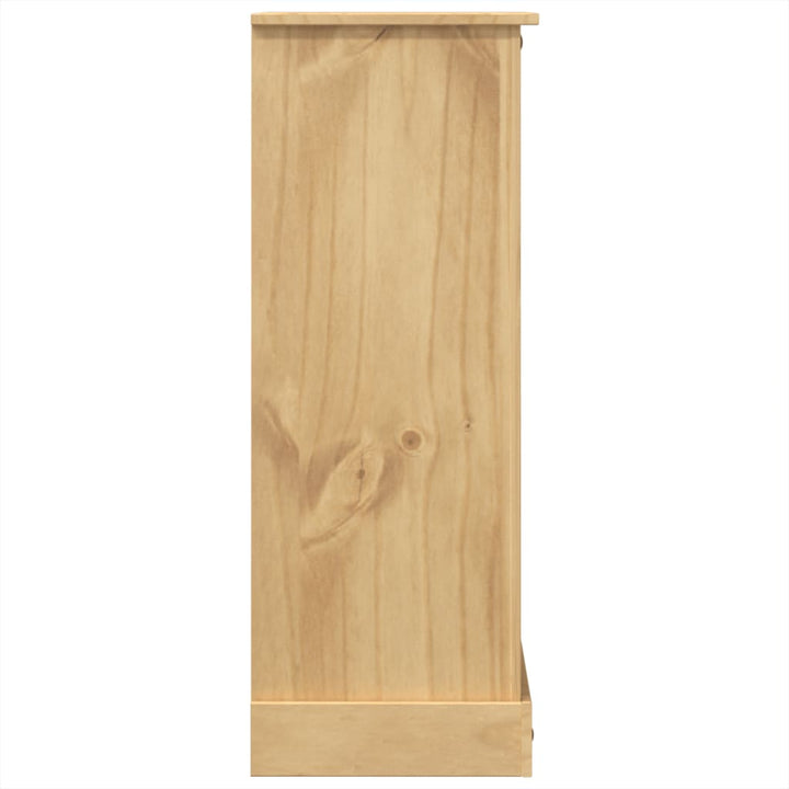 kommode Corona 80x43x114 cm massivt fyrretræ