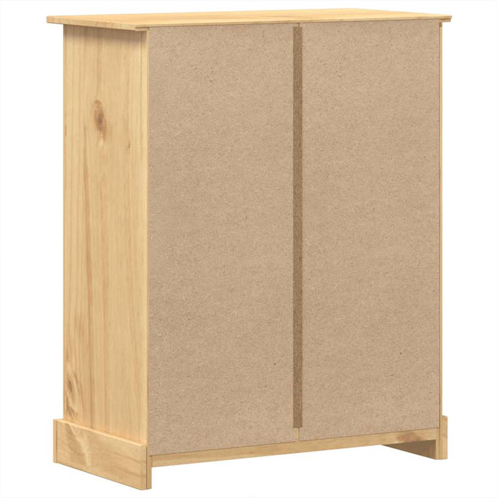 kommode Corona 92x48x114 cm massivt fyrretræ