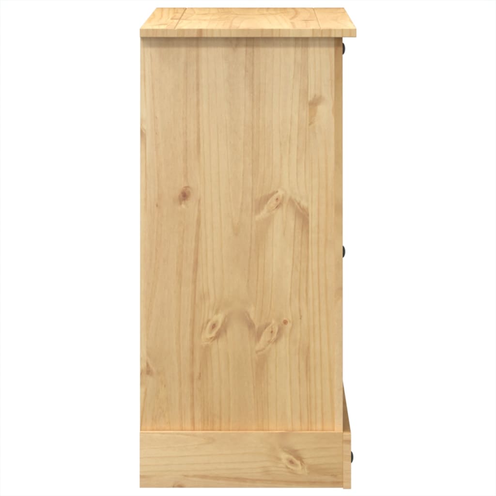 kommode Corona 110x43x91 cm massivt fyrretræ