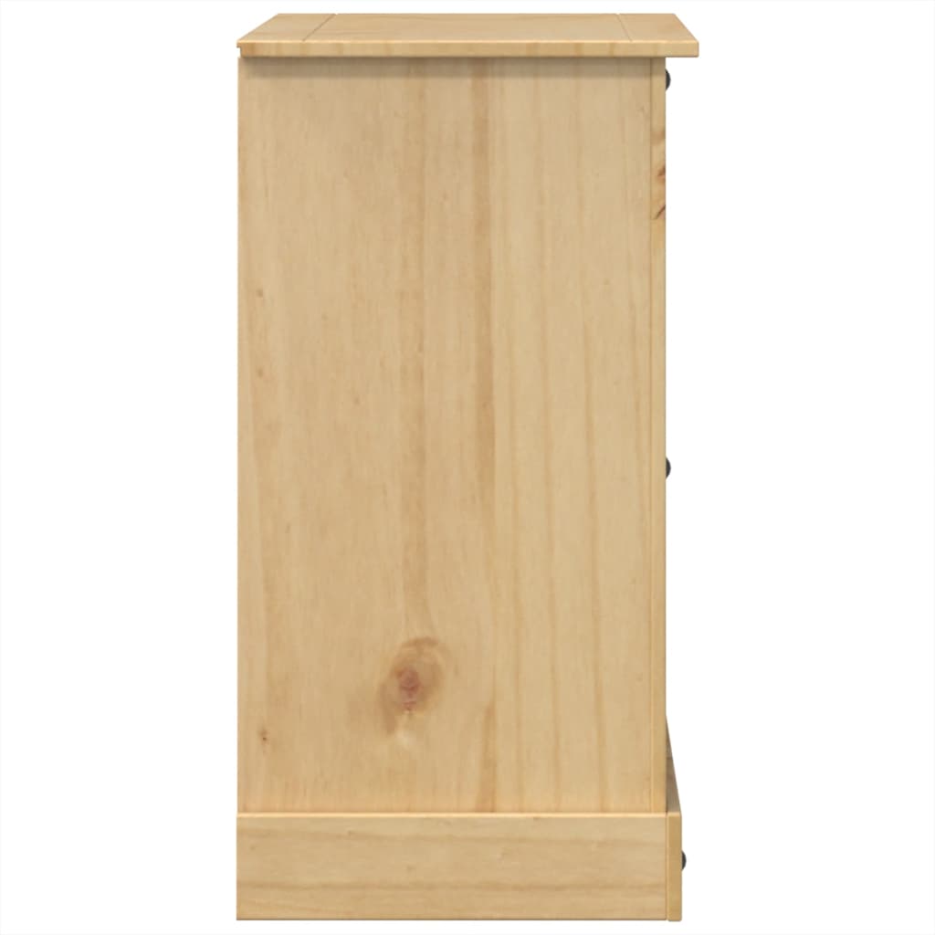 kommode Corona 112x48x91 cm massivt fyrretræ